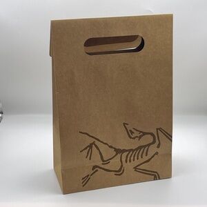 Arc'teryx RARE holiday Brown beige Paper Shopping Bag limited edition small